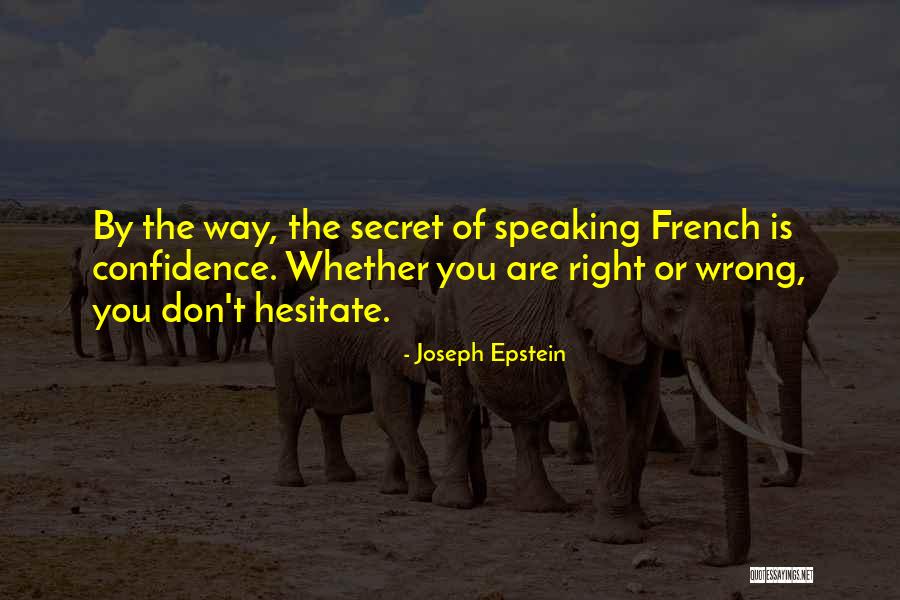 Joseph Epstein Quotes 935661