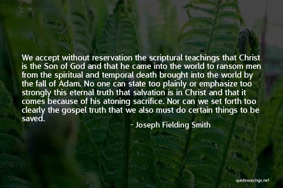 Joseph Fielding Smith Quotes 542882 Joseph Fielding Smith Quotes 542882