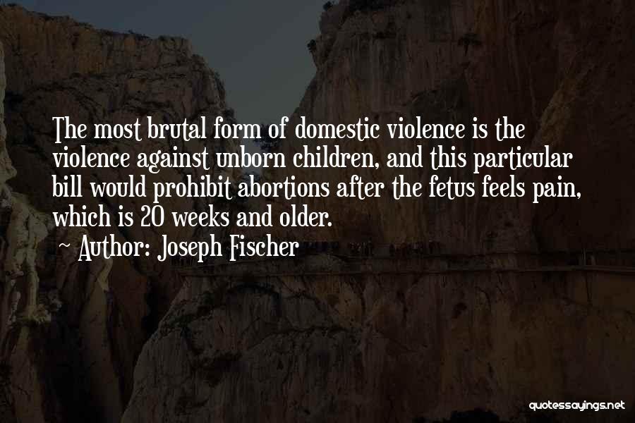 Joseph Fischer Quotes 78190