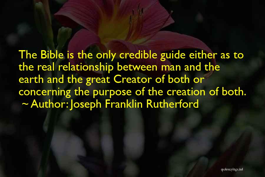 Joseph Franklin Rutherford Quotes 1008550