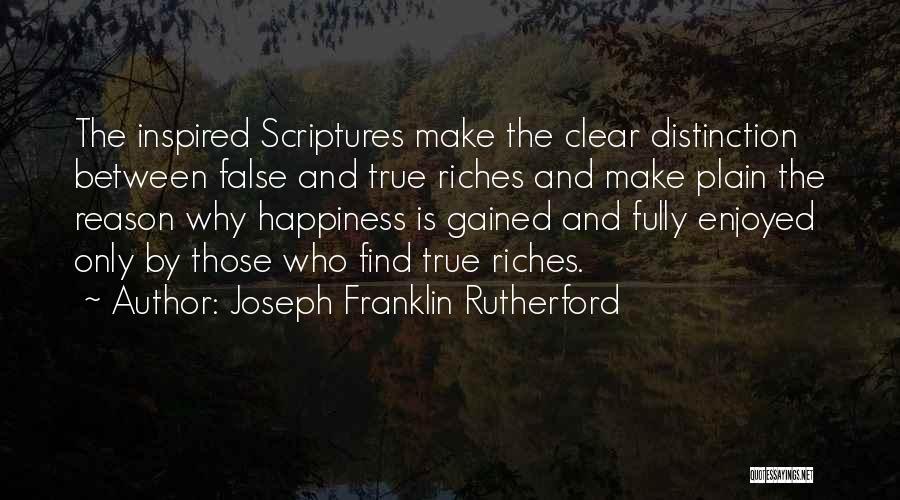 Joseph Franklin Rutherford Quotes 203401