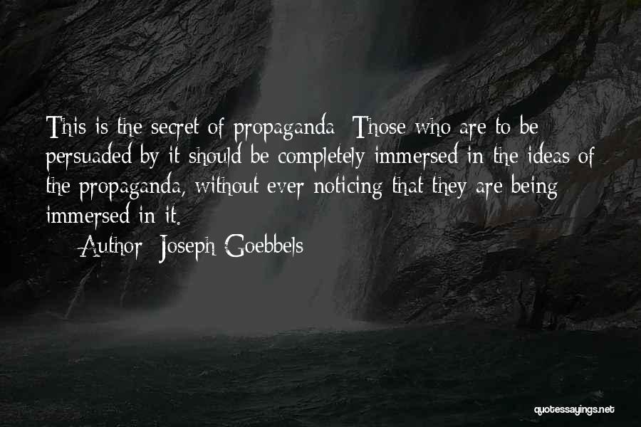 Joseph Goebbels Quotes 314903