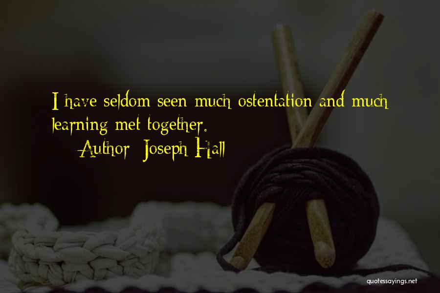 Joseph Hall Quotes 837451
