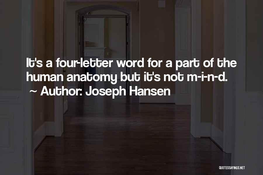 Joseph Hansen Quotes 307272