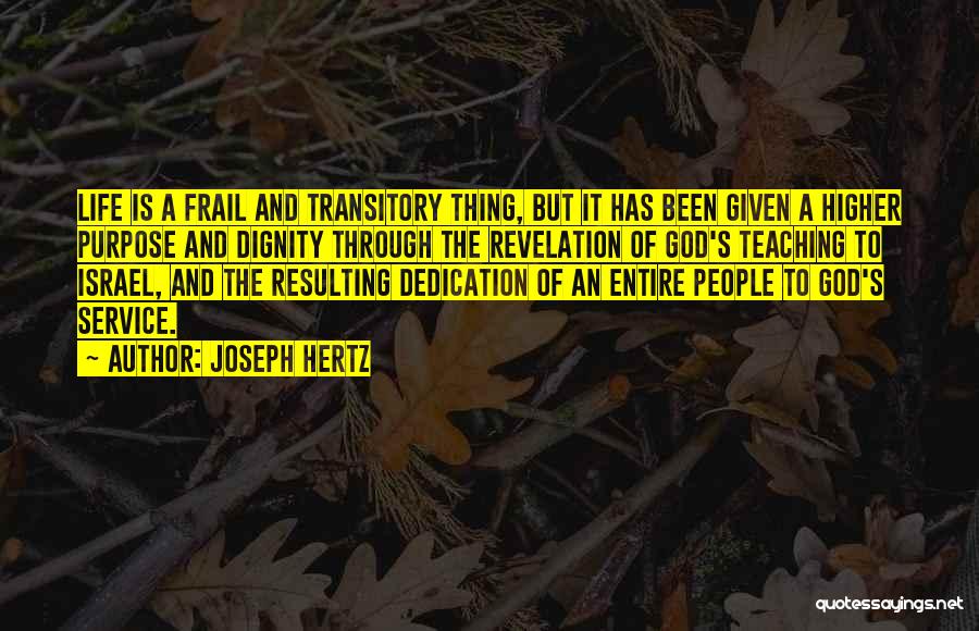 Joseph Hertz Quotes 1255375