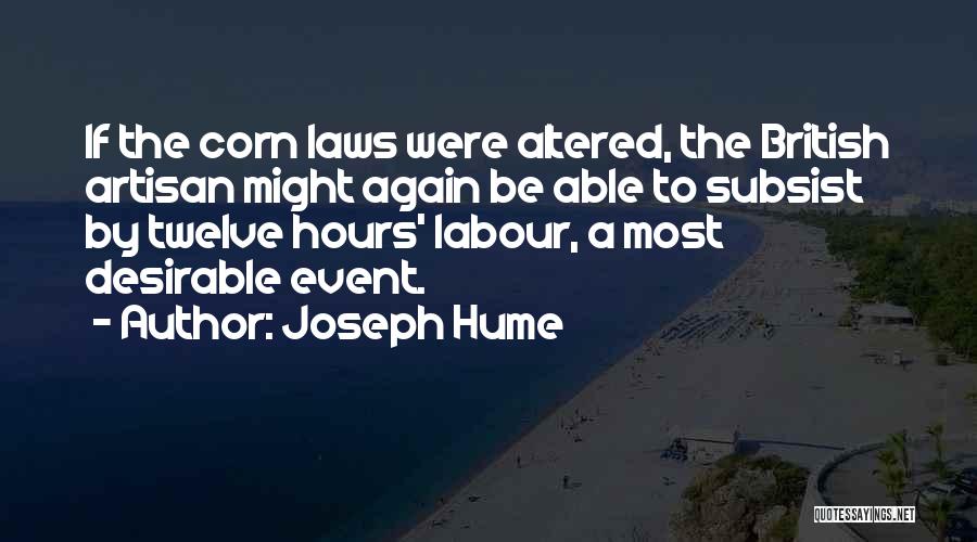 Joseph Hume Quotes 1415705