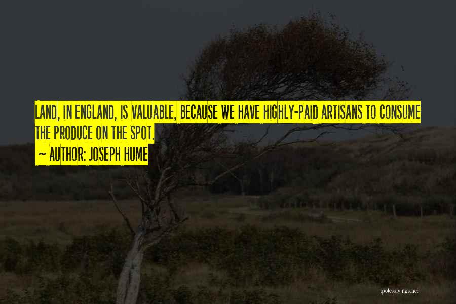 Joseph Hume Quotes 467264