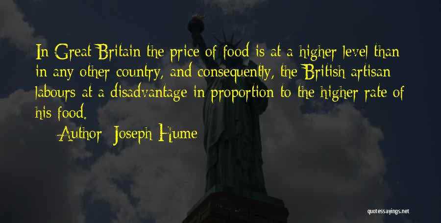 Joseph Hume Quotes 524658