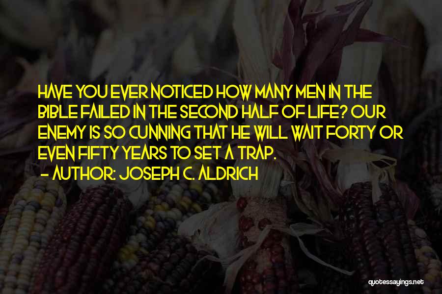 Joseph In The Bible Quotes By Joseph C. Aldrich