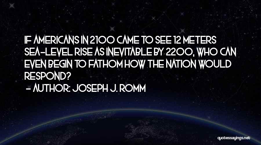 Joseph J. Romm Quotes 1452671