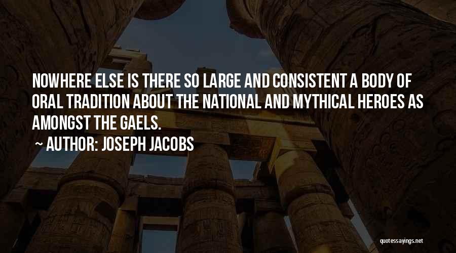 Joseph Jacobs Quotes 774281