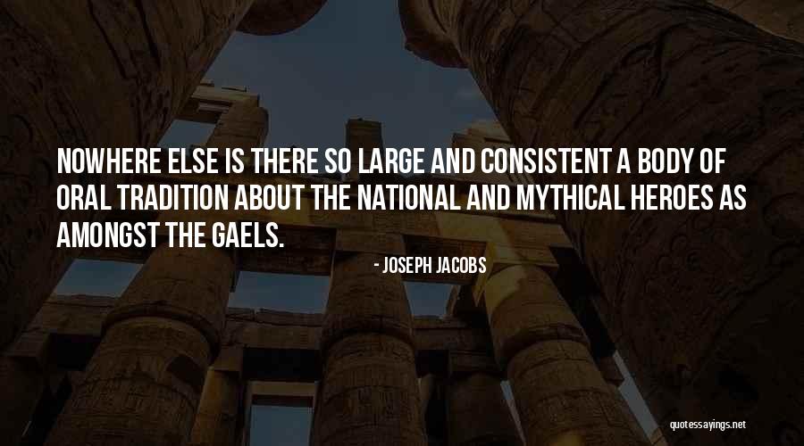 Joseph Jacobs Quotes 774281