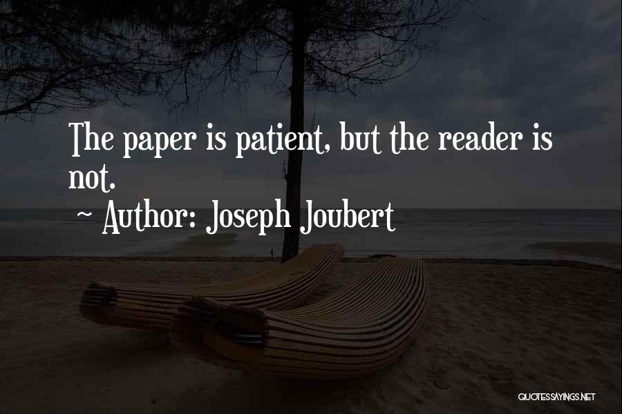 Joseph Joubert Quotes 384284