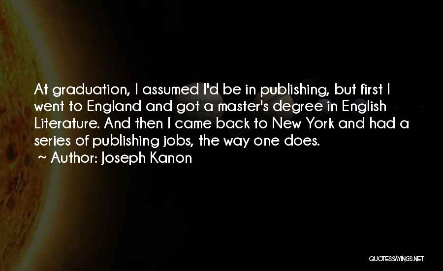 Joseph Kanon Quotes 991485