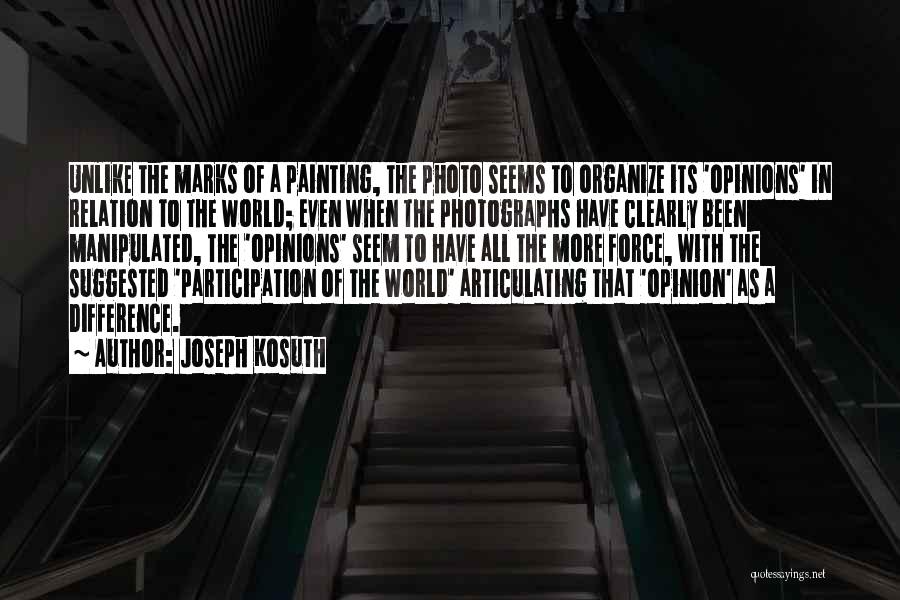 Joseph Kosuth Quotes 1248992