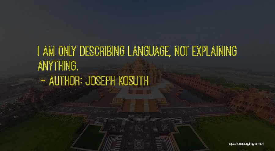 Joseph Kosuth Quotes 391637