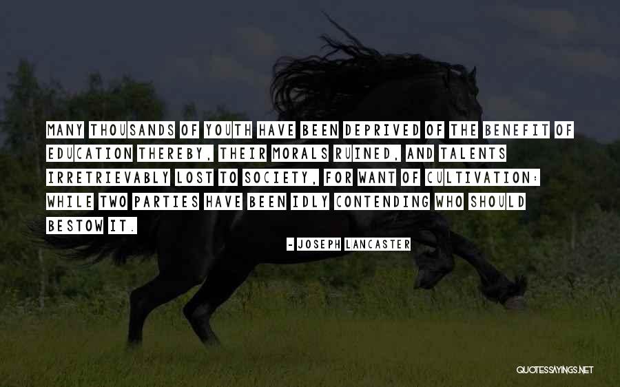 Joseph Lancaster Quotes 2233463 Joseph Lancaster Quotes 2233463