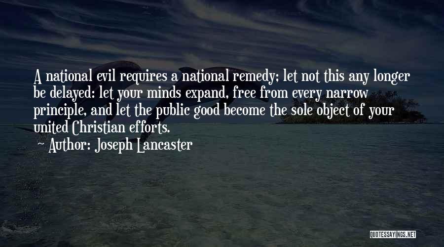 Joseph Lancaster Quotes 283313