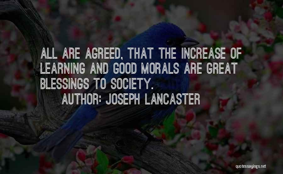 Joseph Lancaster Quotes 808569