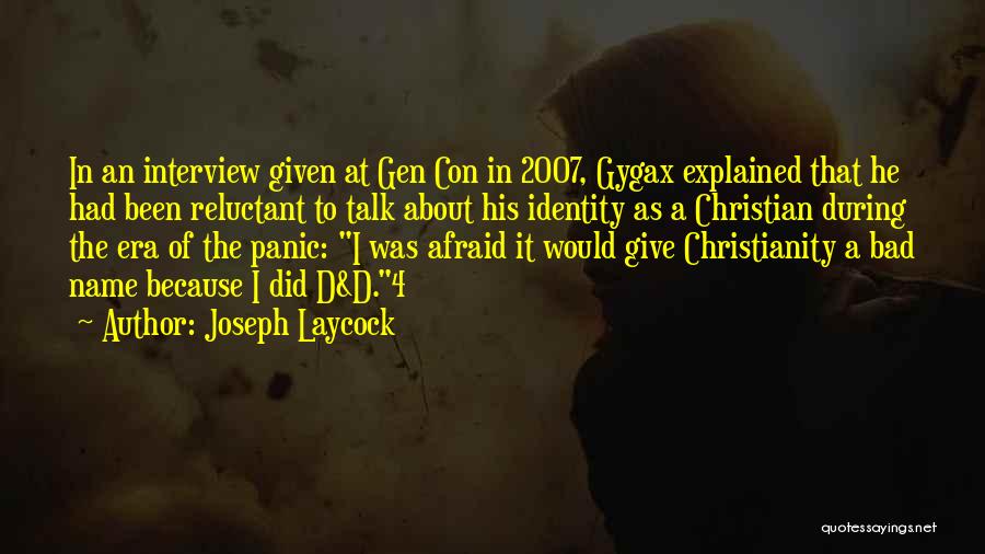 Joseph Laycock Quotes 774975