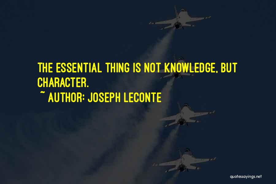 Joseph LeConte Quotes 623458