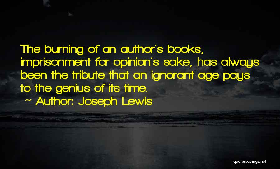 Joseph Lewis Quotes 300283