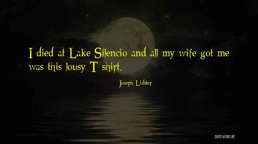 Joseph Lidster Quotes 1853262 Joseph Lidster Quotes 1853262