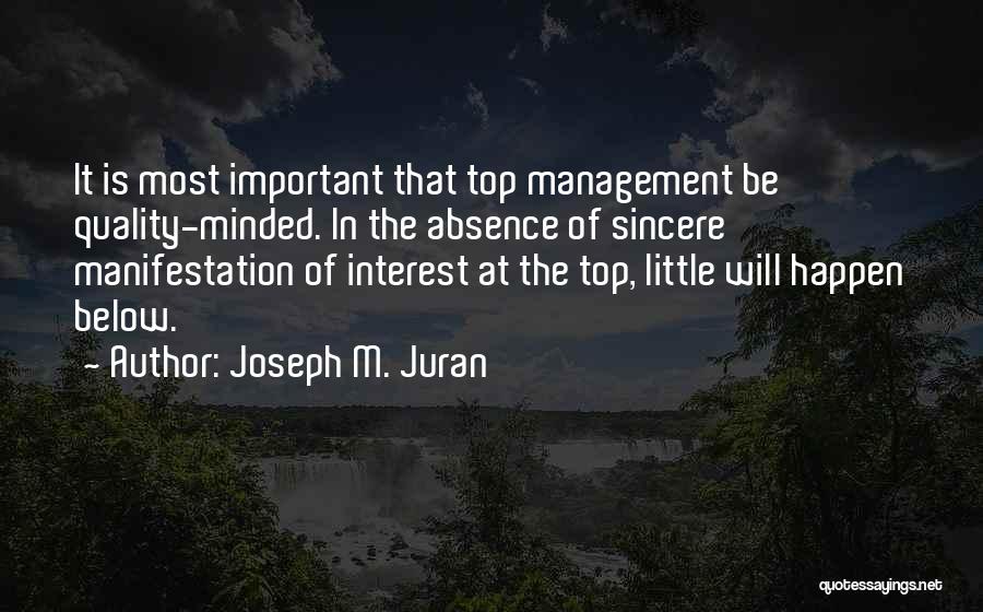 Joseph M. Juran Quotes 141279