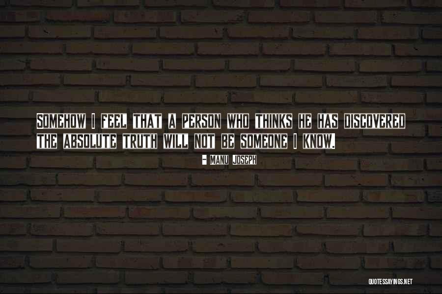 Joseph Manu Quotes By Manu Joseph Joseph Manu Quotes By Manu Joseph