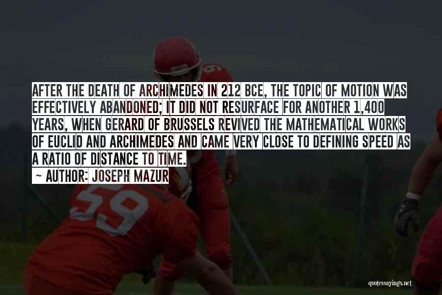 Joseph Mazur Quotes 364752 Joseph Mazur Quotes 364752