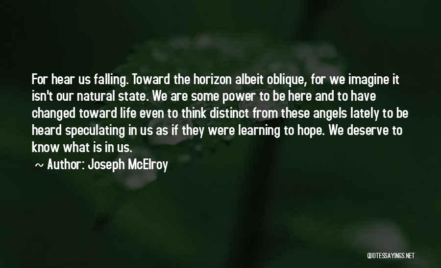 Joseph McElroy Quotes 1353350