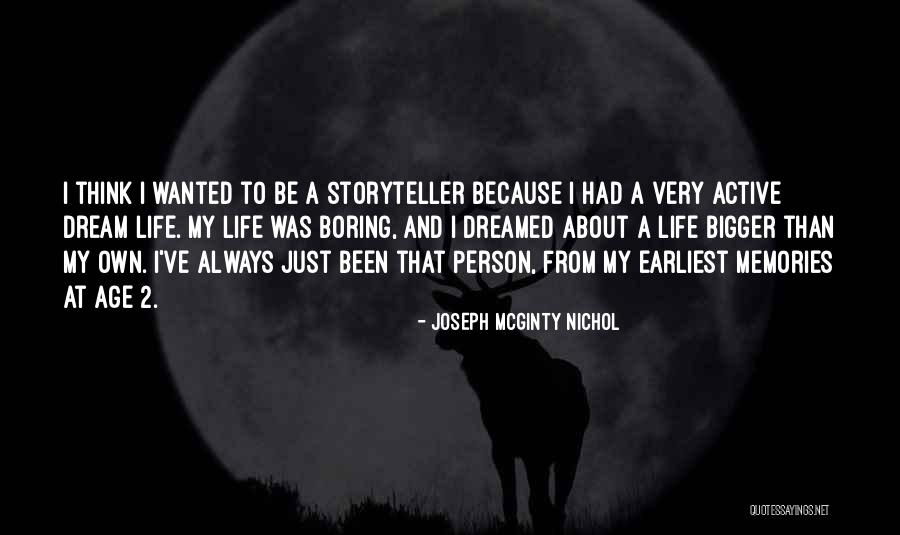 Joseph McGinty Nichol Quotes 1132609