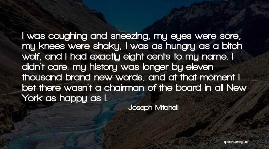 Joseph Mitchell Quotes 1822844