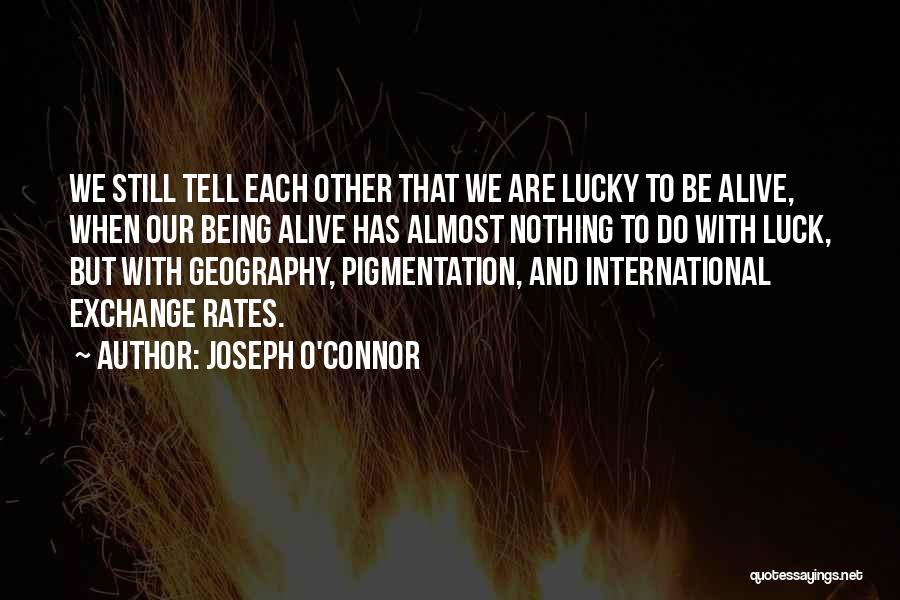 Joseph O'Connor Quotes 117680