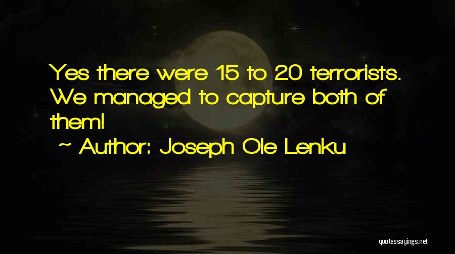 Joseph Ole Lenku Quotes 1024632