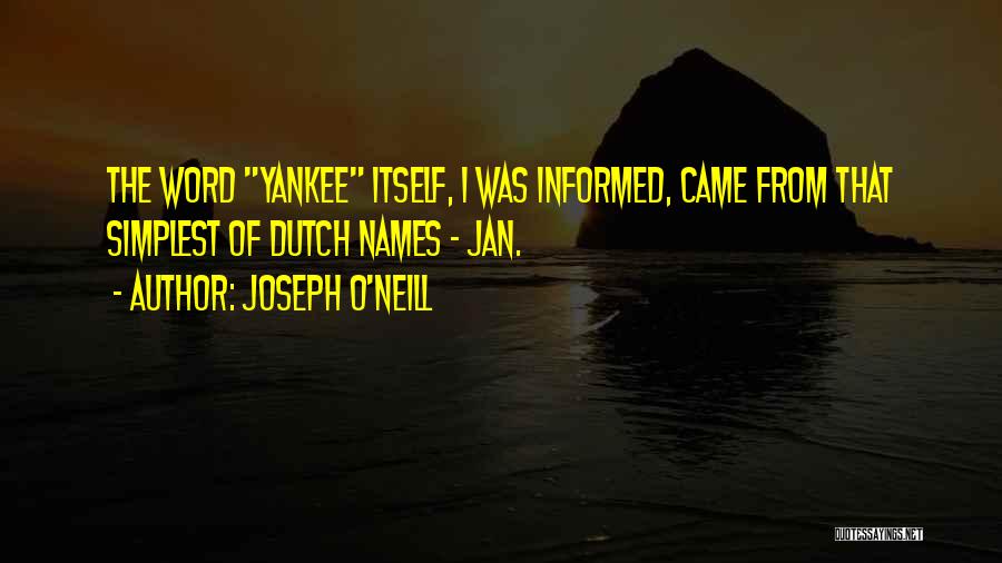 Joseph O'Neill Quotes 1380848