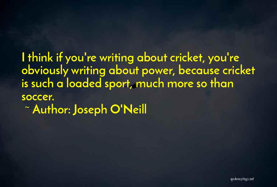 Joseph O'Neill Quotes 291592