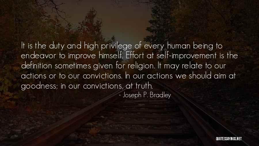 Joseph P. Bradley Quotes 547740