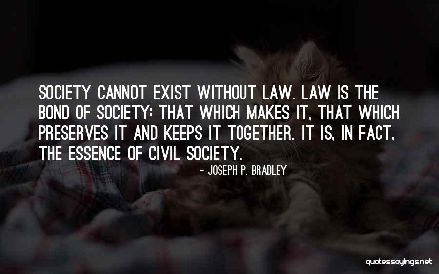 Joseph P. Bradley Quotes 614936 Joseph P. Bradley Quotes 614936