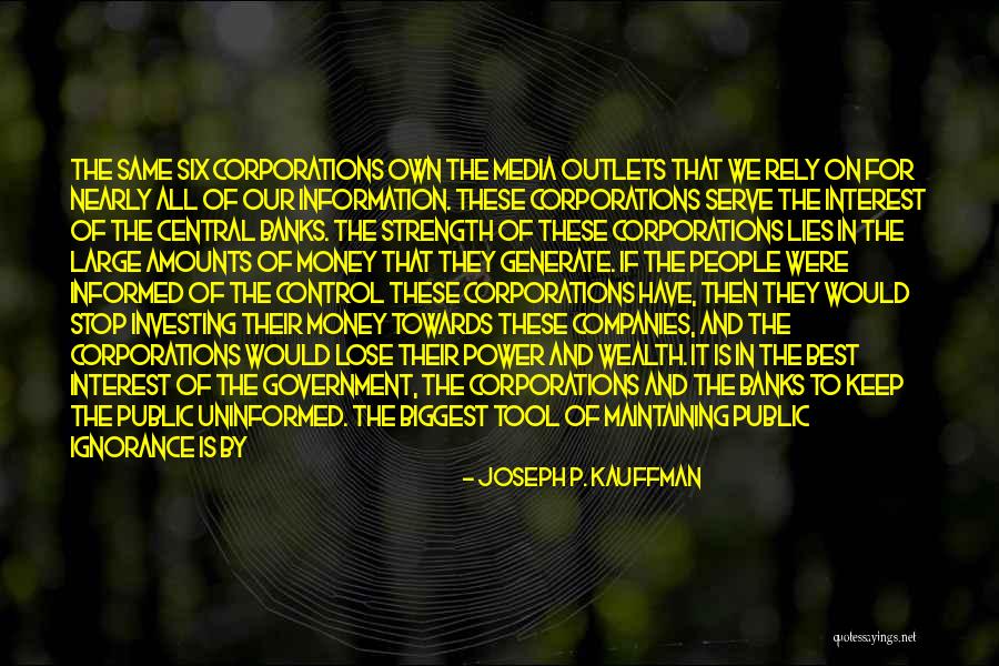 Joseph P. Kauffman Quotes 1918429