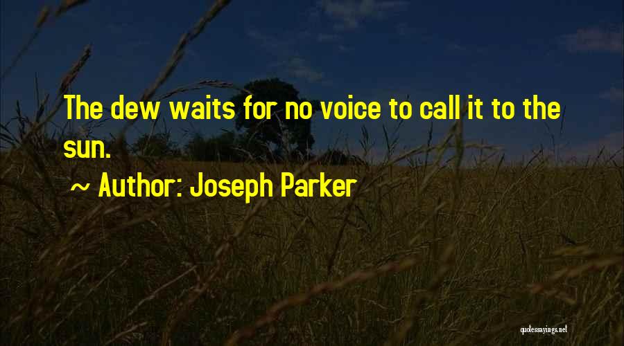 Joseph Parker Quotes 1213310