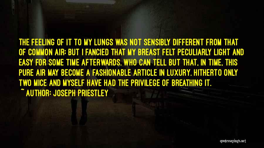 Joseph Priestley Quotes 785439