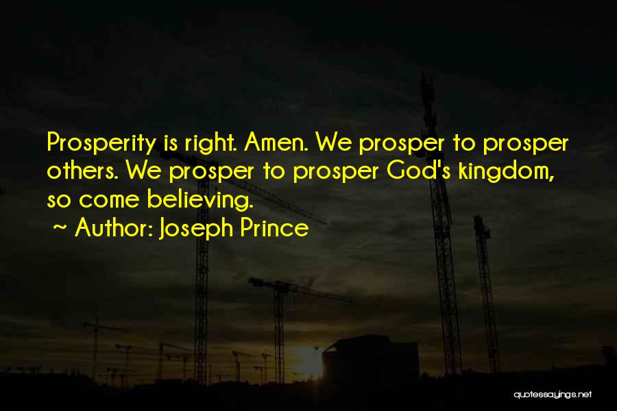 Joseph Prince Right Believing Quotes By Joseph Prince