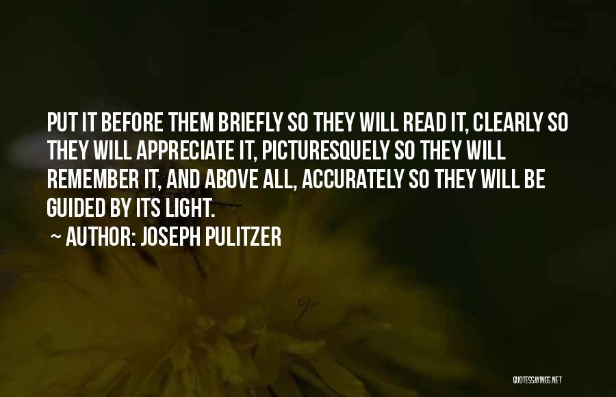 Joseph Pulitzer Quotes 1734381