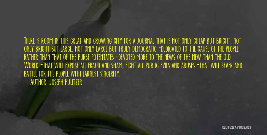 Joseph Pulitzer Quotes 300312