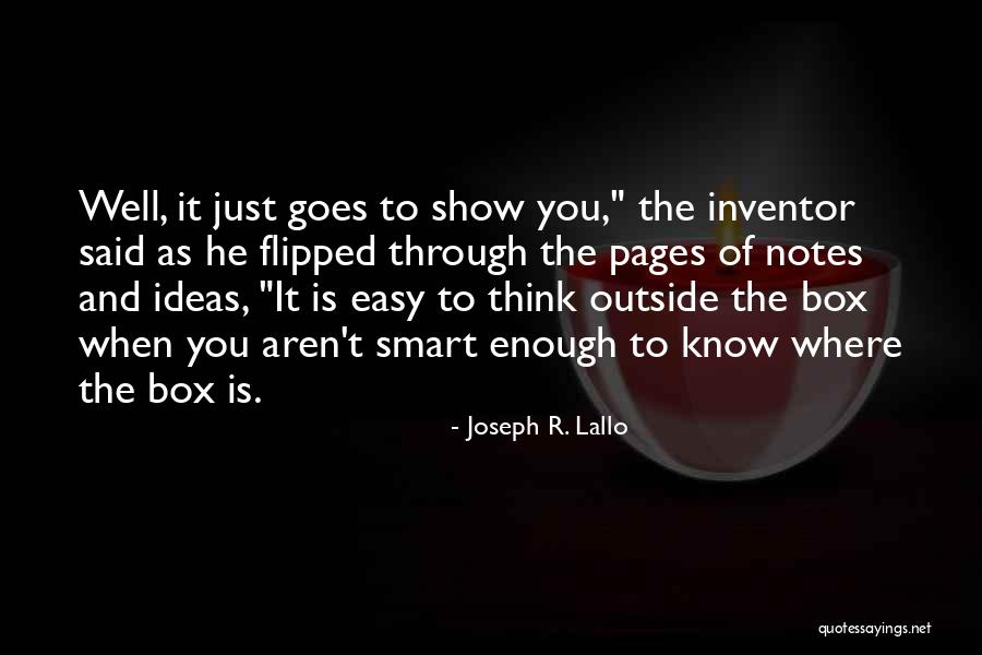 Joseph R. Lallo Quotes 1773938