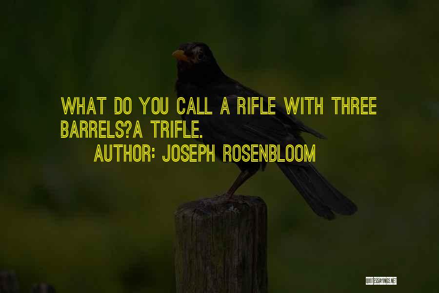Joseph Rosenbloom Quotes 597914