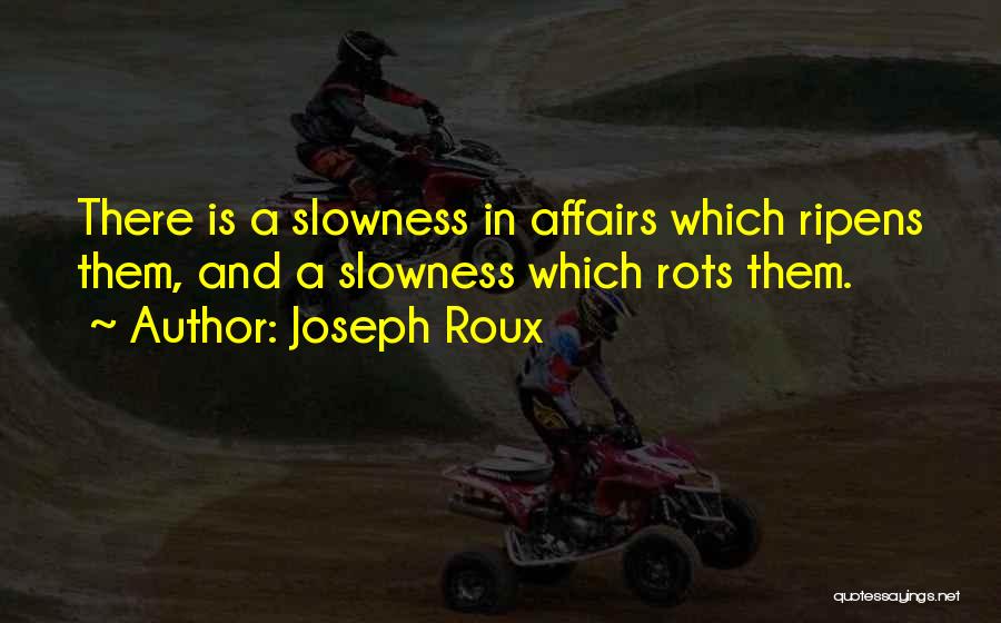 Joseph Roux Quotes 2063383