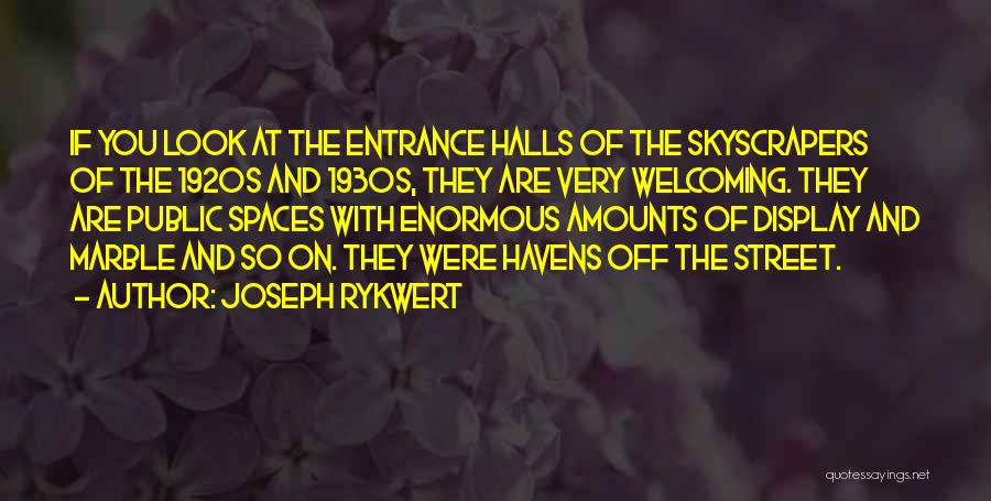 Joseph Rykwert Quotes 712545