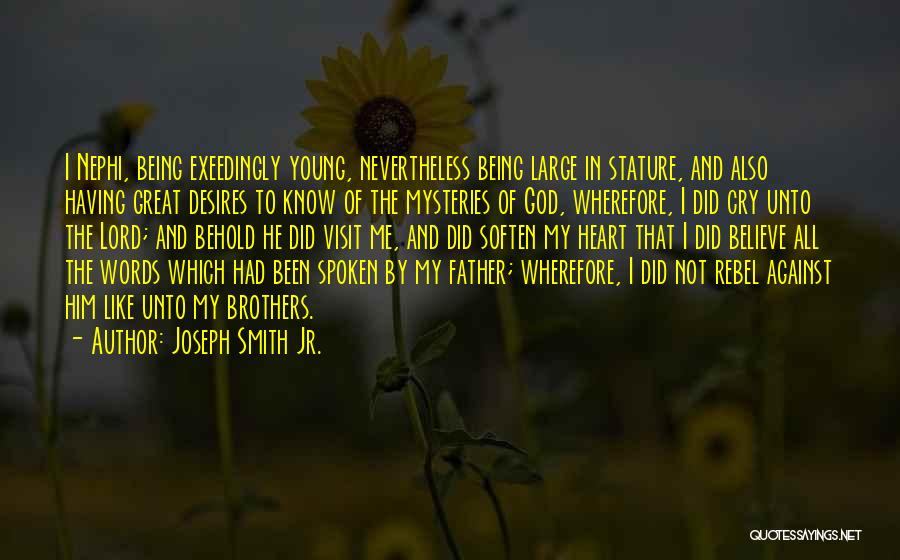 Joseph Smith Jr. Quotes 772697